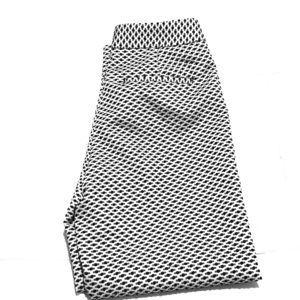 Black Jacquard Trousers